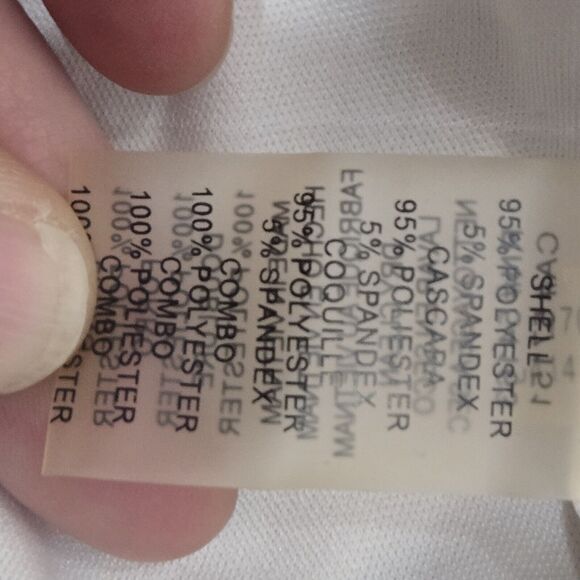 Vince Camuto Multicolor Blue Pink Orange Stretch Sheath Long Sleeve Dress Size 8 - Picture 13 of 14